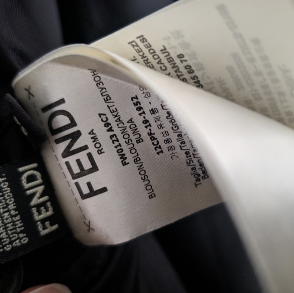 Fendi Wool and Sheepskin Collar Jacket - Picture 8 of 12